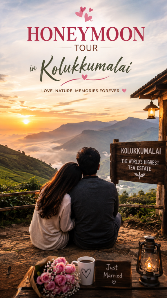 Honeymoon Tour in Kolukkumalai
