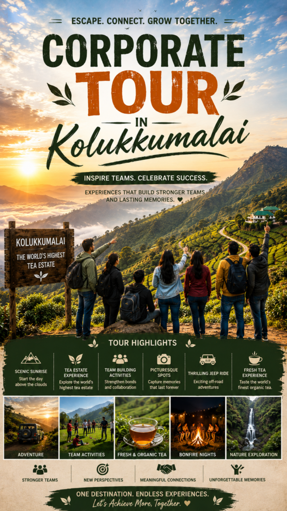 Corporate Tour in Kolukkumalai